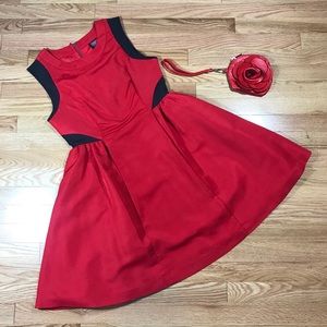 Red and black dresss Prabal Gurung for Target